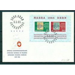 Suisse - Switzerland 1965 - Michel n.812/13 - Feuillet n.20 - NABRA 1965