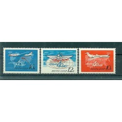 Russie - USSR 1963 - Michel n. 2720/22 - Aeroflot