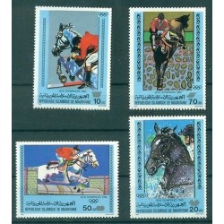 Mauritanie 1980 - Mi. n. 680/683 - Jeux Olympiques Moscou