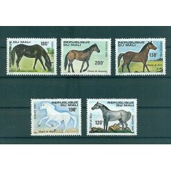 Mali 1980 - Mi. n. 762/766 - Horses