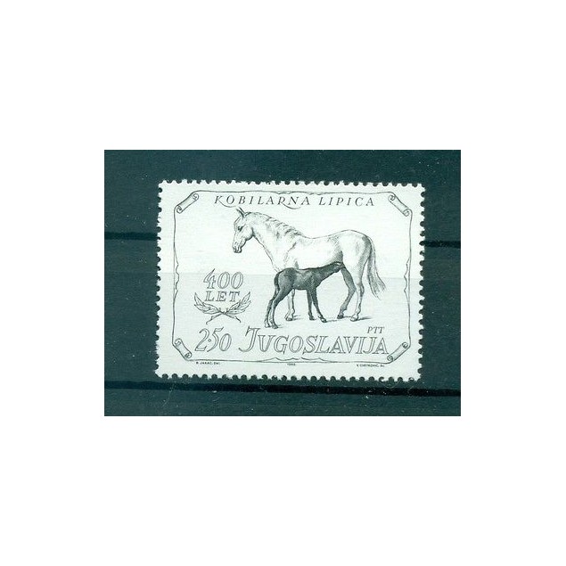 CHEVAUX - HORSES YUGOSLAVIA 1980