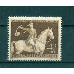 Allemagne Deutsches Reich 1943 - Mi. n. 854 - Chevaux