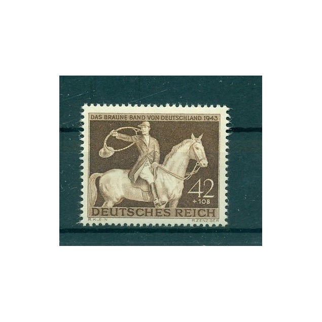 CHEVAUX - HORSES DEUTSCHES REICH 1943