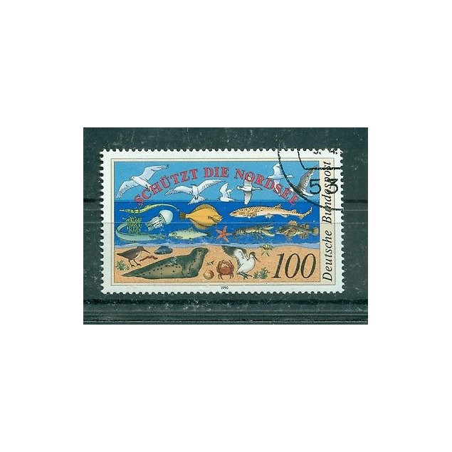 Allemagne -Germany 1990 - Michel n. 1454 - Conférence internationale mer du Nord