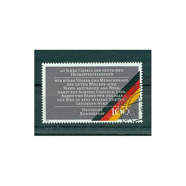 Allemagne -Germany 1990 - Michel n. 1470 - Charte des expulsés allemands