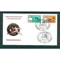 Germania 1974 - Y & T n.657/58 - Coppa del mondo di calcio