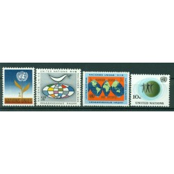 Nazioni Unite New York 1964 - Y & T n. 121/24 - Serie ordinaria