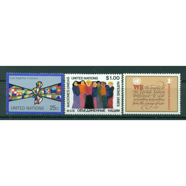 United Nations New York 1978 - Y & T n. 283/85 - Definitives