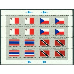 United Nations New York 1981 - Y & T n. 341/56 -  Flags of United Nations Member States