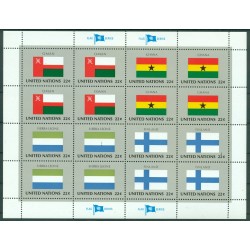 Nazioni Unite  New York 1985 - Y & T n. 440/55 -  Bandiere di Stati Membri dell'Organizzazione delle Nazioni Unite
