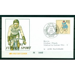 Allemagne 1991 - Y & T n.1331/34 - Evénements sportifs de l'année