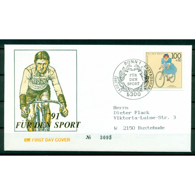 Allemagne - Germany 1991 - Michel n.1499/1502 - Aide sportive