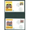 Allemagne - Germany 1991 - Michel n.1563/68 - Relais de poste historiques en All