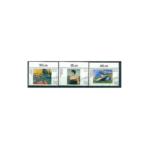 Allemagne -Germany 1994 - Michel n. 1748/50 - Peinture allemande du 20ème siècle