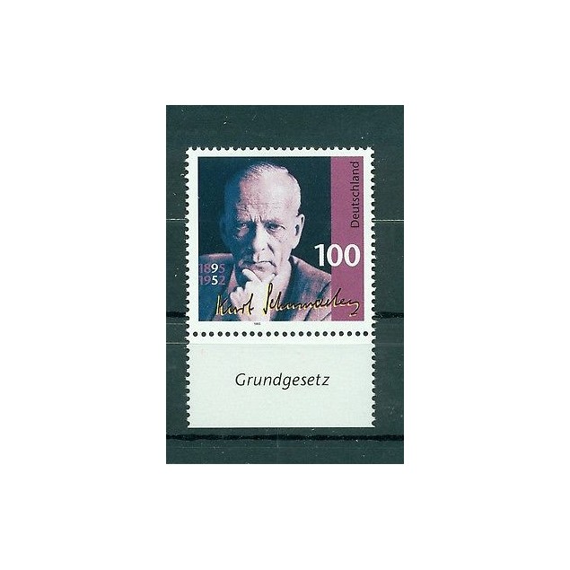 Allemagne -Germany 1995 - Michel n. 1824 - Kurt Schumacher **