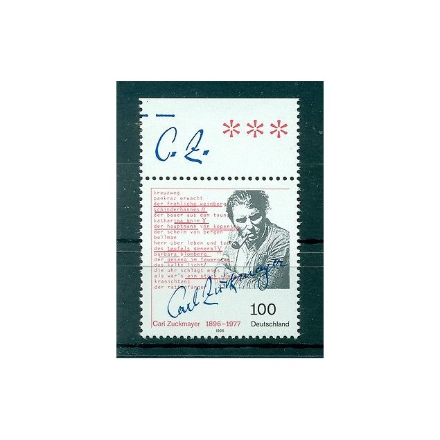 Allemagne -Germany 1996 - Michel n. 1893 - Carl Zuckmayer **