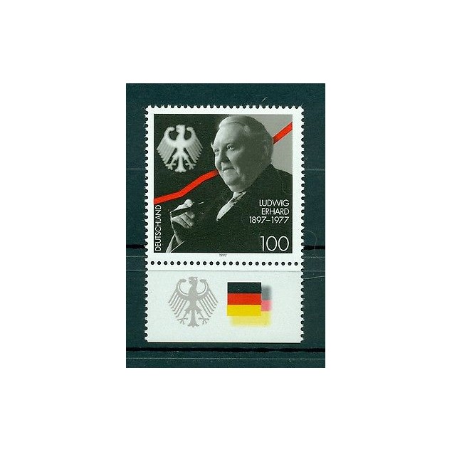 Allemagne -Germany 1997 - Michel n. 1904 - Ludwig Erhard **