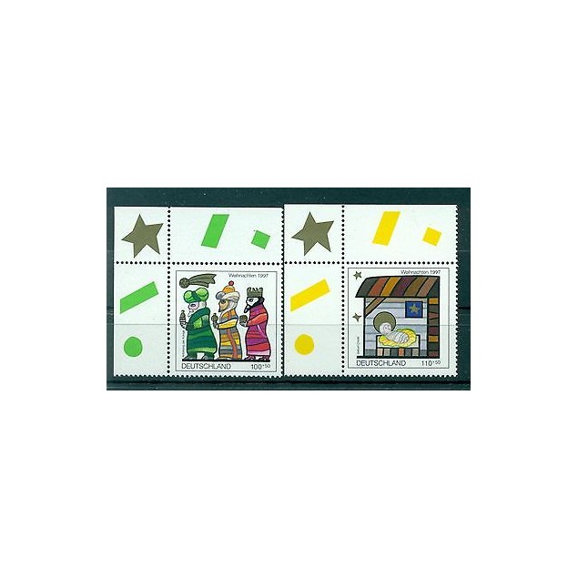 Allemagne -Germany 1997 - Michel n. 1959/60 - Noël **