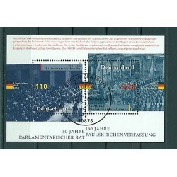 Allemagne -Germany 1998 - Michel feuillet n. 43 - Conseil parlementaire