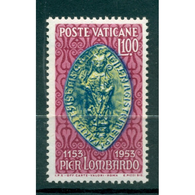 Vatican 1953 - Y & T. n. 191 - Pierre Lombard