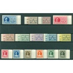 Vatican 1929 - Y & T. n. 26/38 + n. 1/2 exprés - Pie XI