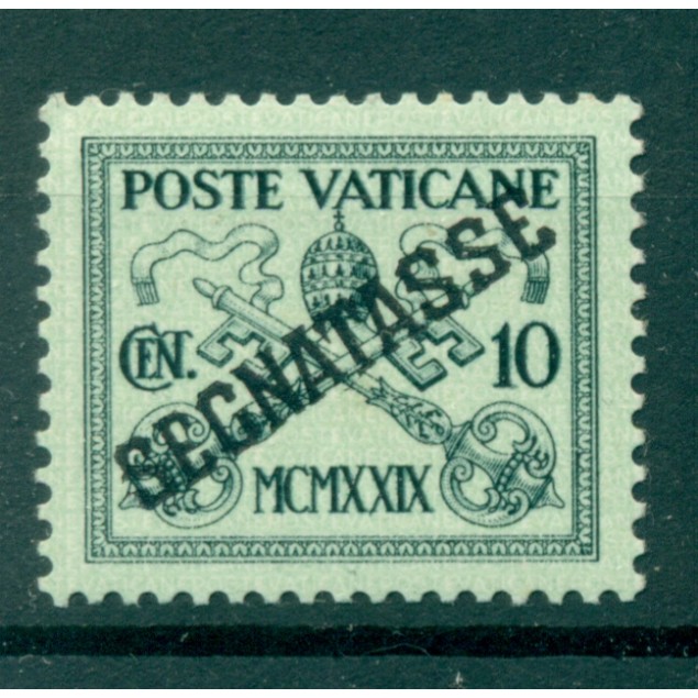 Vatican 1931 - Sassone n. 2 A timbres-taxe - Pontificat de Pie XI