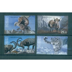 Russie - USSR 1986 - Michel n. 5573/77 -  Plantes protégées des steppes russes**