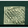 Papal States 1852/64 - Y & T  n. 3A - Coats of Arms 2 baj. (xiv)